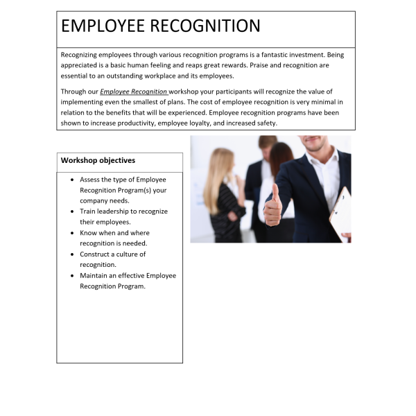 Recognizing Employee Excellence