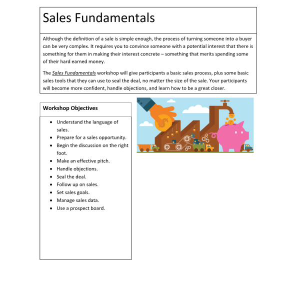 Sales Fundamentals